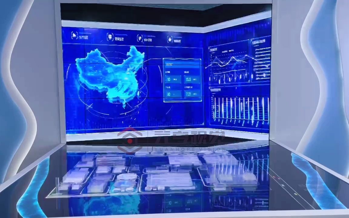 恩菲良乡污水处理厂数字沙盘设计与制作服务
